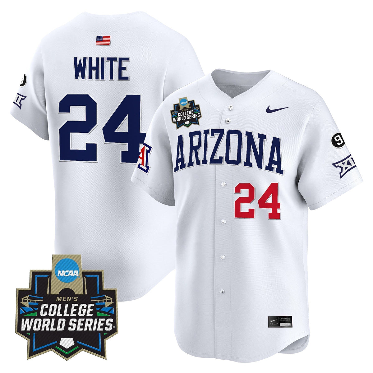 ARIZ 2025 World Series Vapor Premier Limited Jersey - All Stitched
