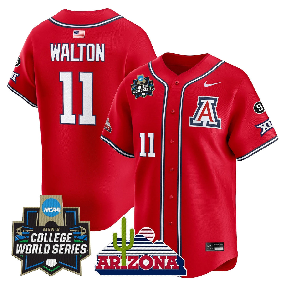 ARIZ 2025 World Series Vapor Premier Limited Jersey - All Stitched