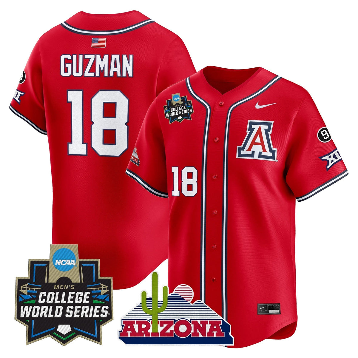 ARIZ 2025 World Series Vapor Premier Limited Jersey - All Stitched