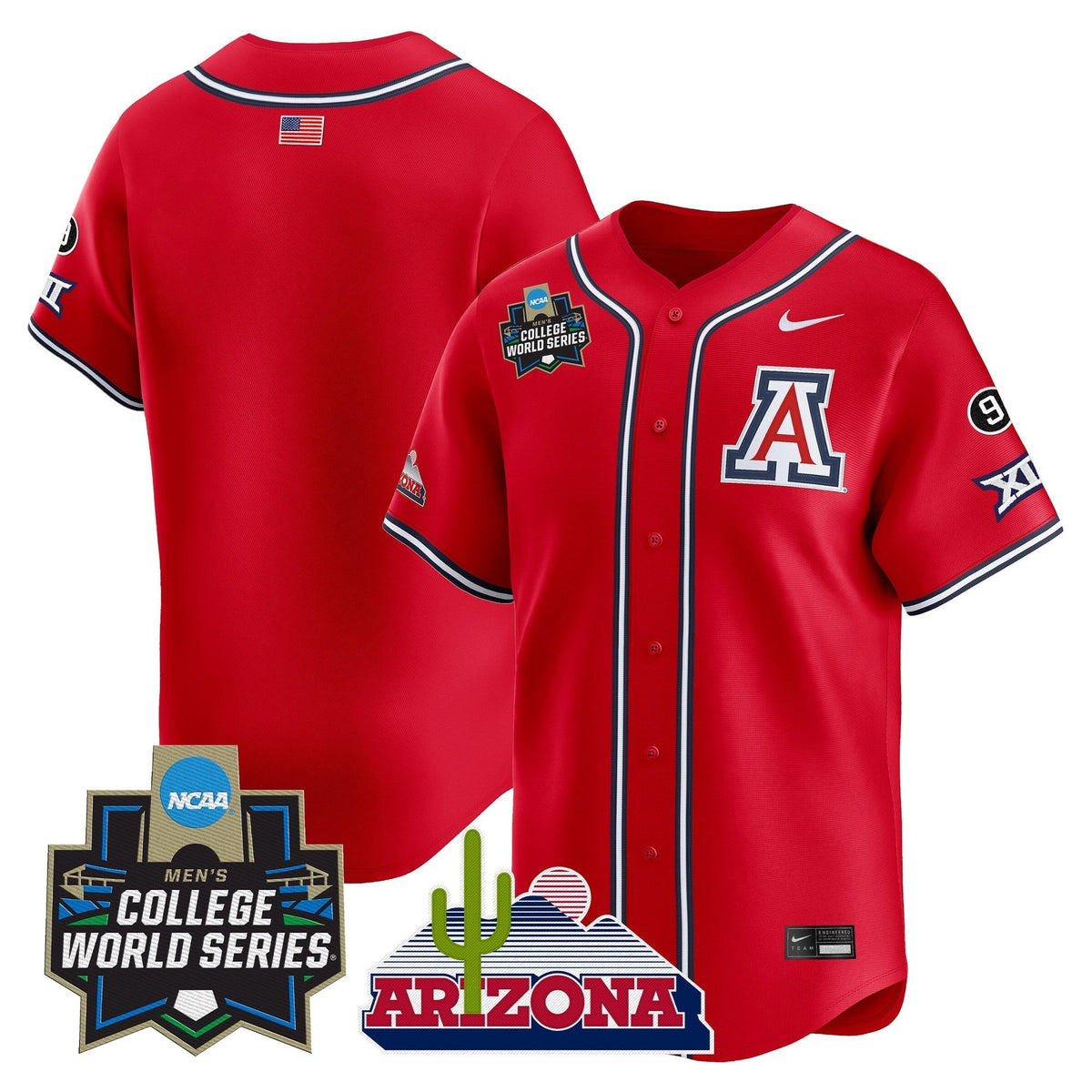 ARIZ 2025 World Series Vapor Premier Limited Jersey - All Stitched