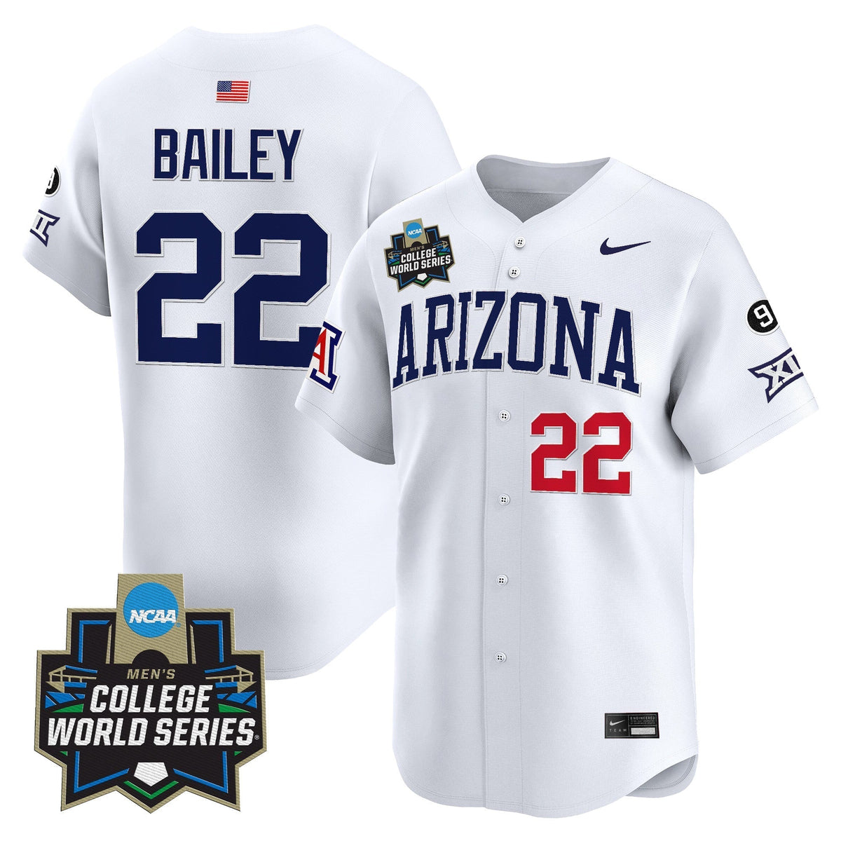 ARIZ 2025 World Series Vapor Premier Limited Jersey - All Stitched