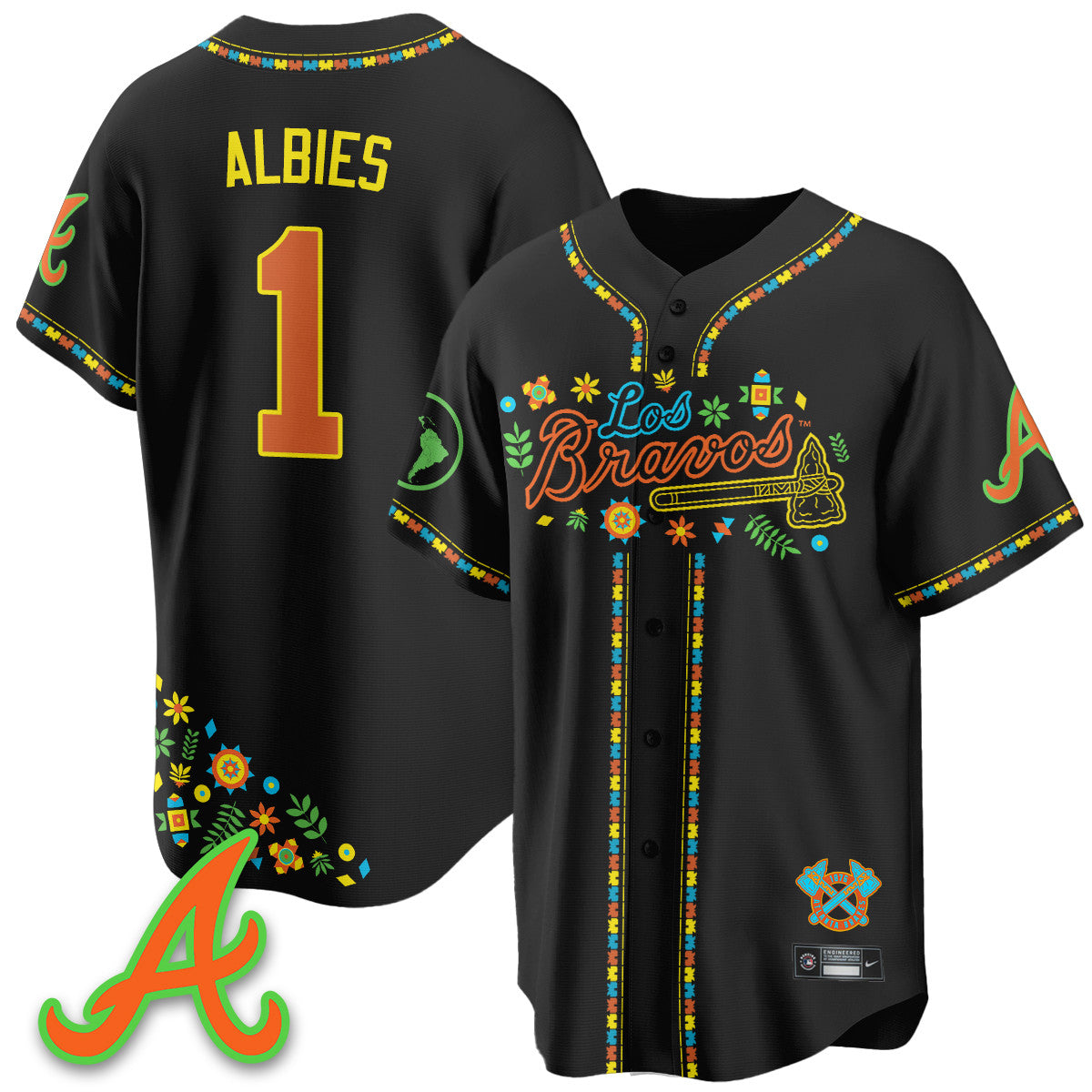 ATL 2025 "Los Bravos" Men Jersey - All Stitched