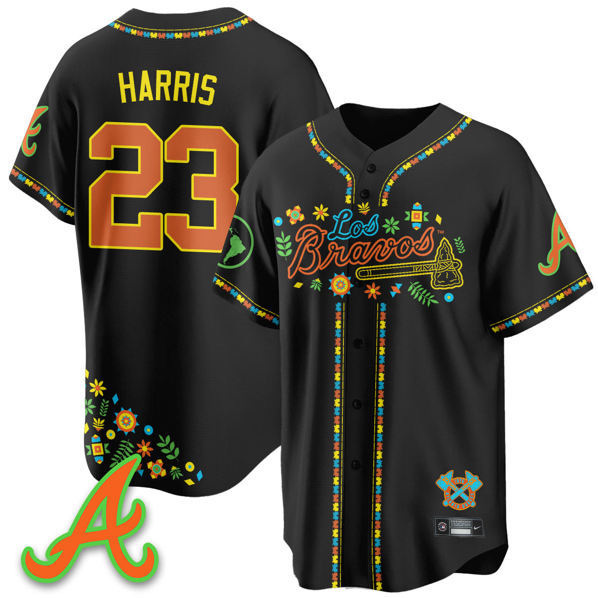 ATL 2025 "Los Bravos" Jersey - Stitched