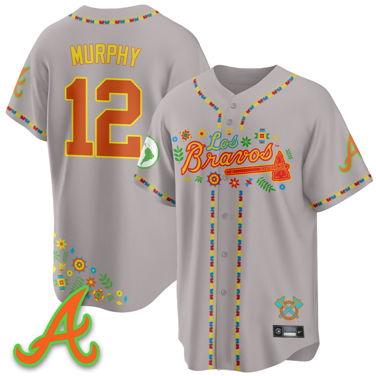 ATL 2025 "Los Bravos" Men Jersey - All Stitched
