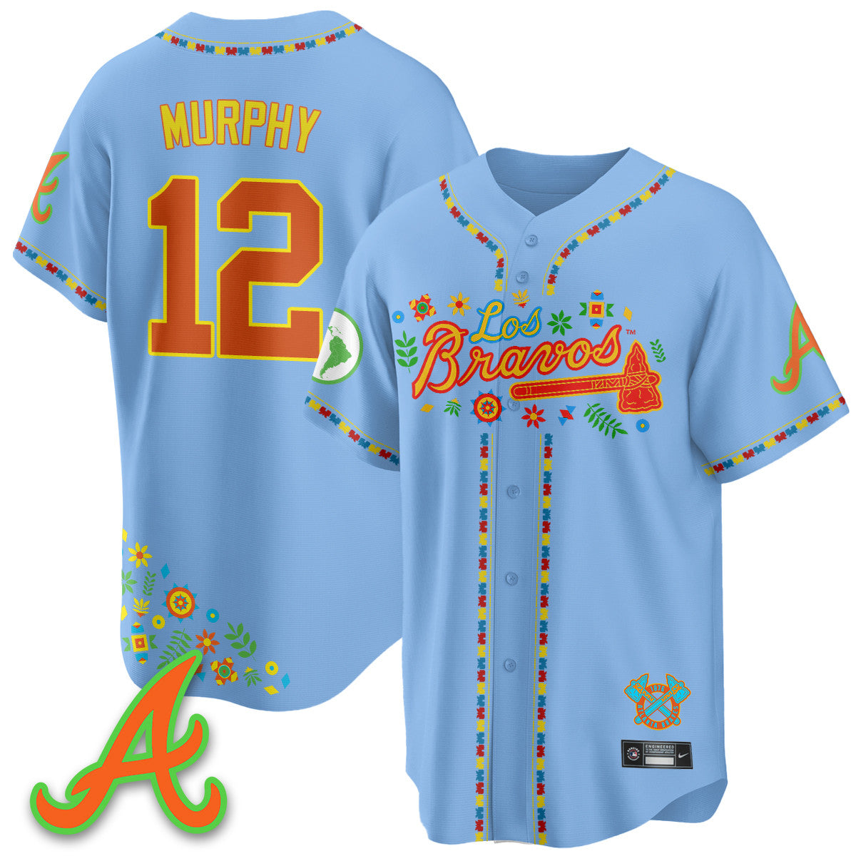ATL 2025 "Los Bravos" Men Jersey - All Stitched