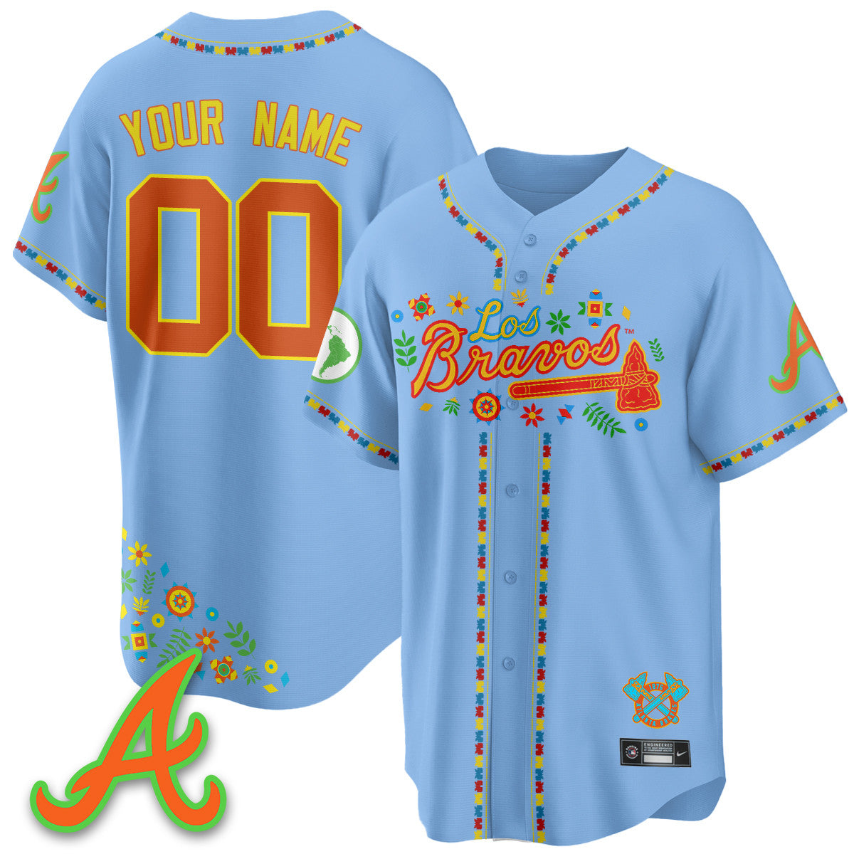 ATL 2025 "Los Bravos" Jersey - Stitched