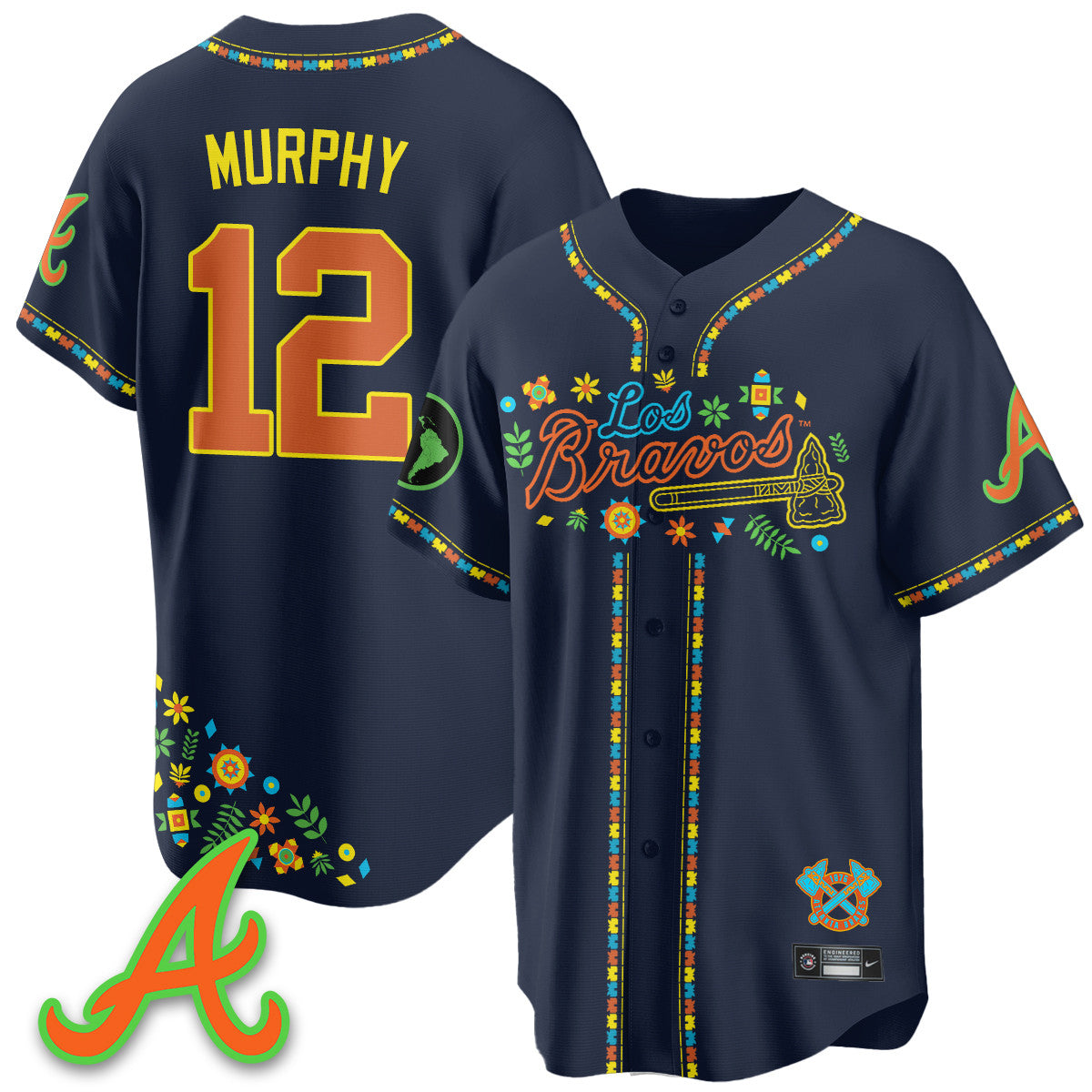 ATL 2025 "Los Bravos" Men Jersey - All Stitched