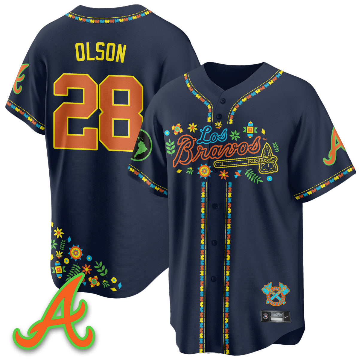ATL 2025 "Los Bravos" Men Jersey - All Stitched