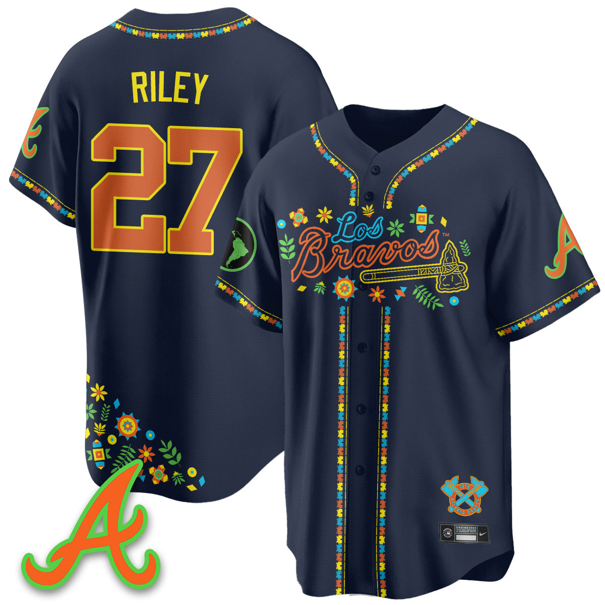 ATL 2025 "Los Bravos" Men Jersey - All Stitched