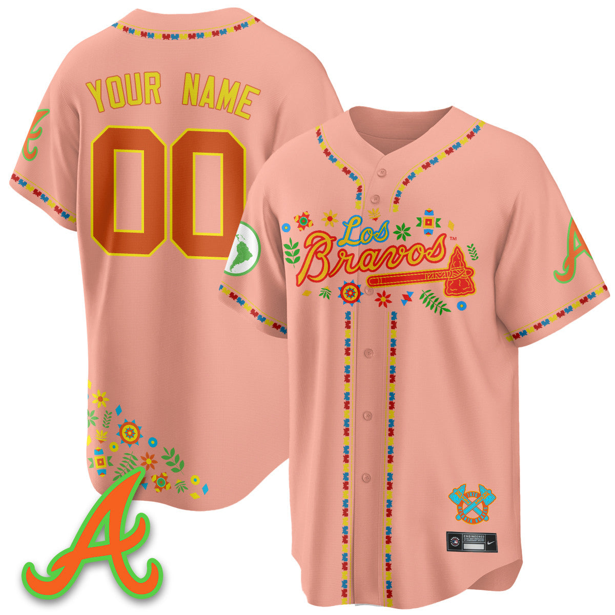 ATL 2025 "Los Bravos" Jersey - Stitched