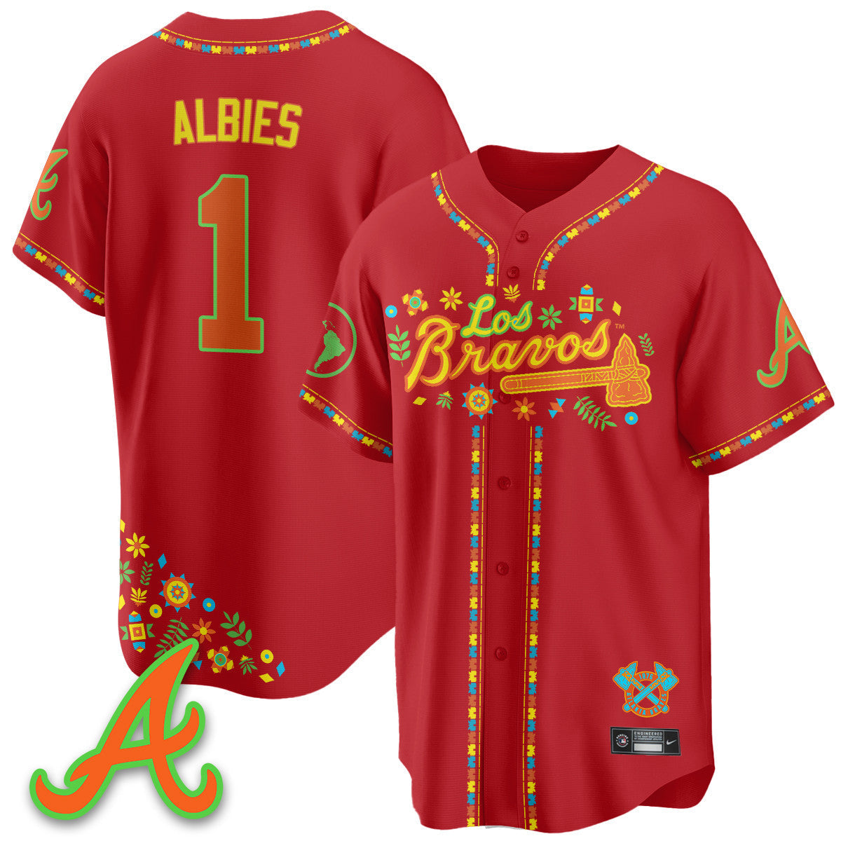 ATL 2025 "Los Bravos" Men Jersey - All Stitched