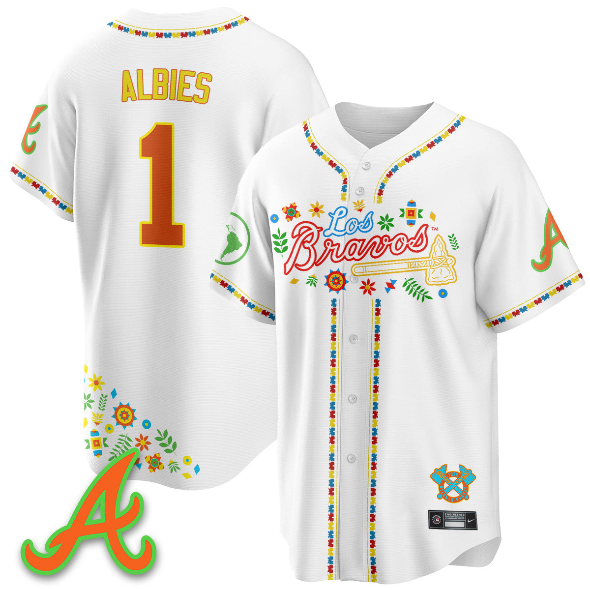 ATL 2025 "Los Bravos" Men Jersey - All Stitched