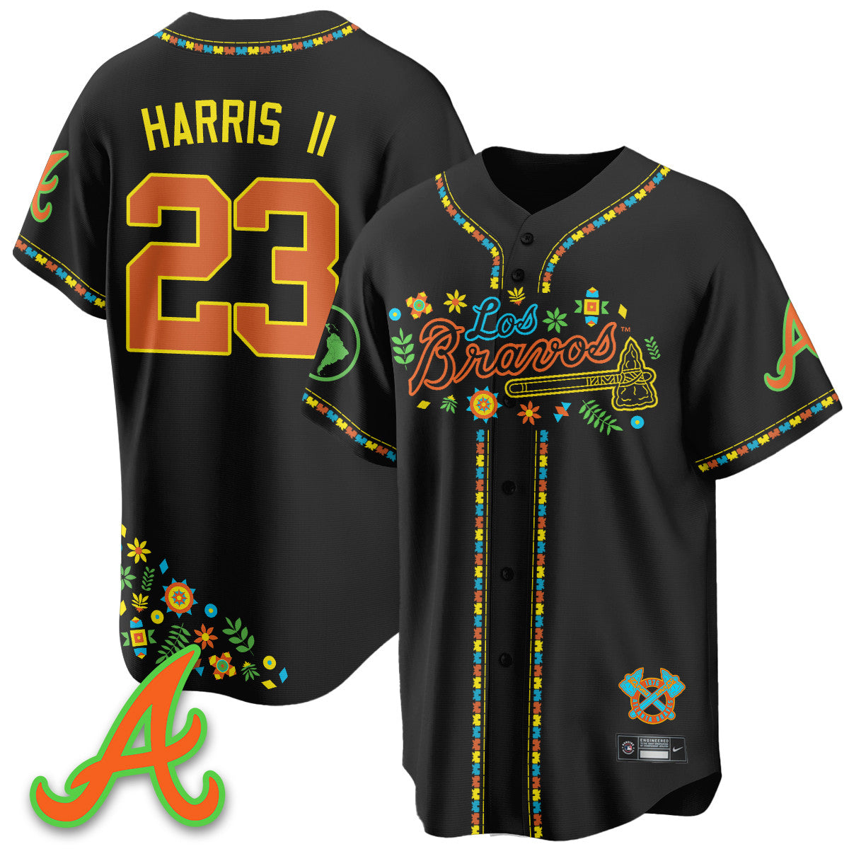 ATL 2025 "Los Bravos" Men Jersey - All Stitched