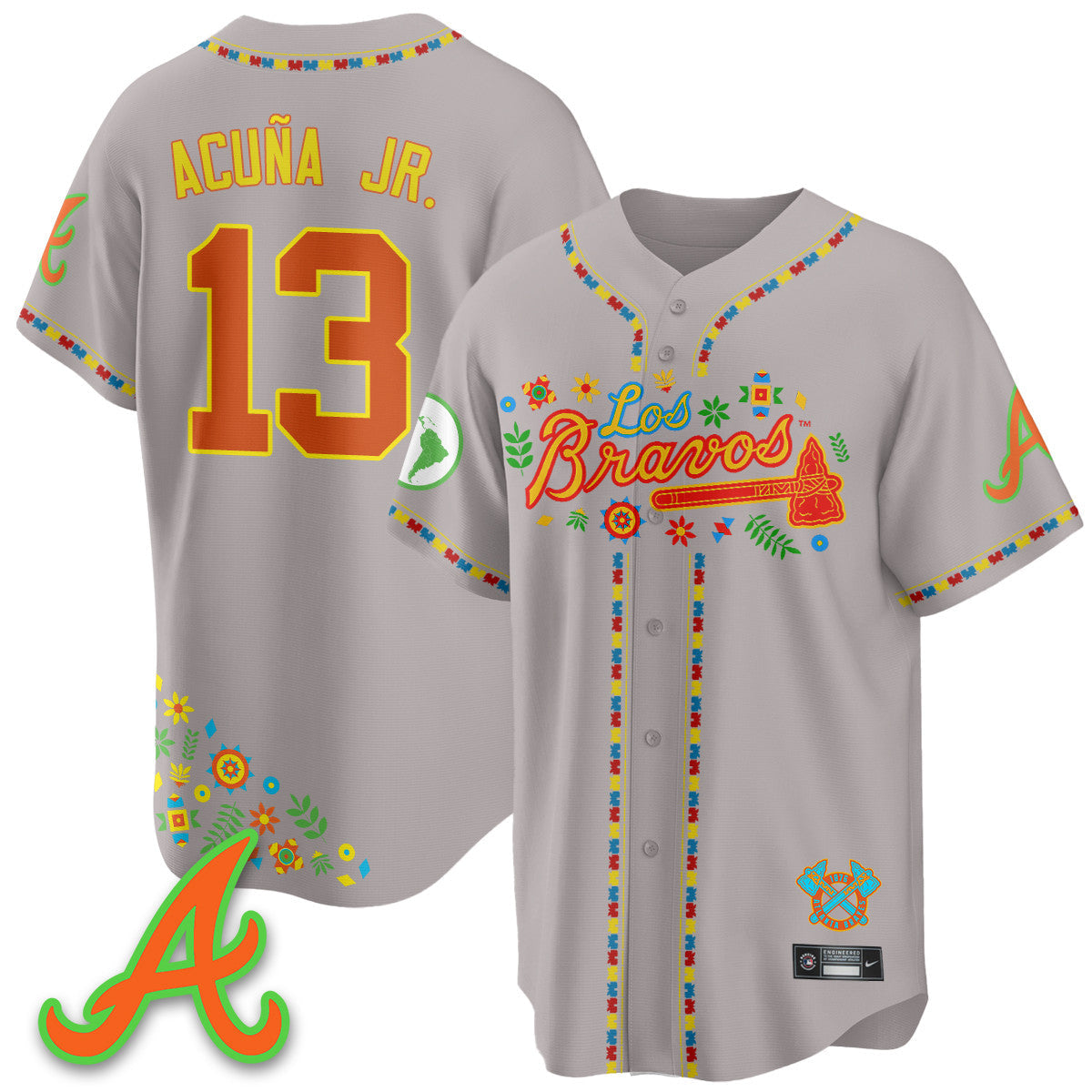 ATL 2025 "Los Bravos" Men Jersey - All Stitched