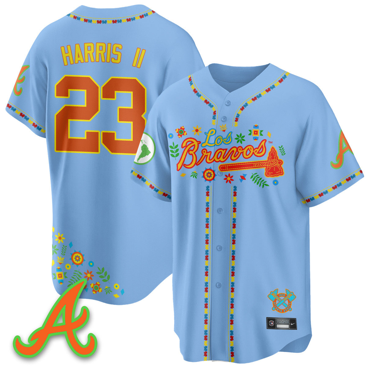 ATL 2025 "Los Bravos" Men Jersey - All Stitched