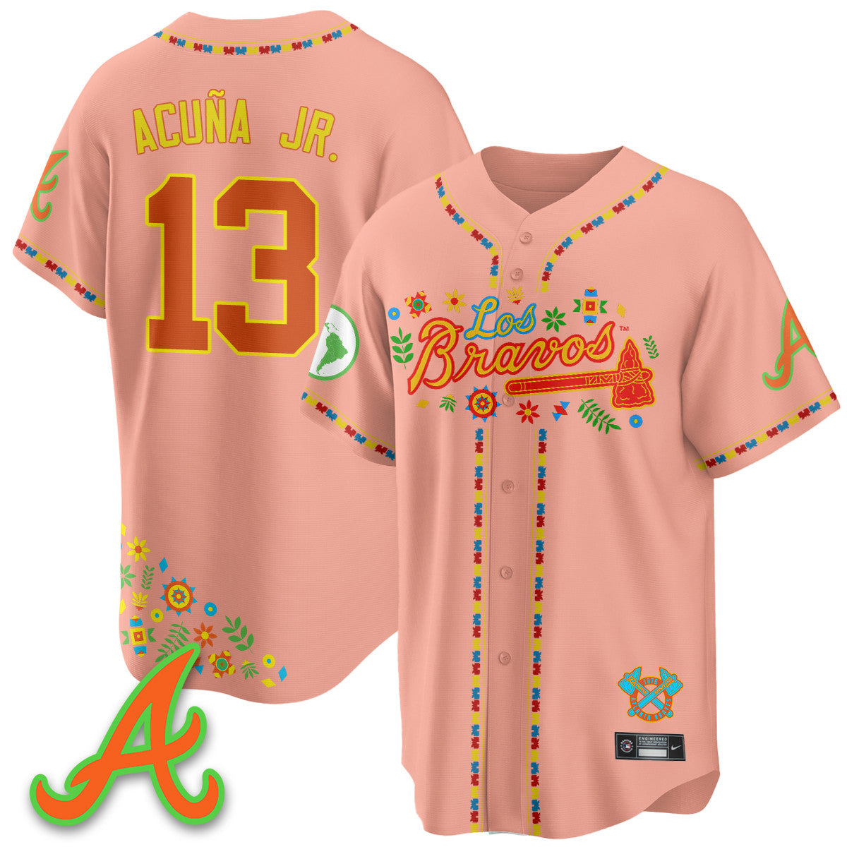 ATL 2025 "Los Bravos" Men Jersey - All Stitched