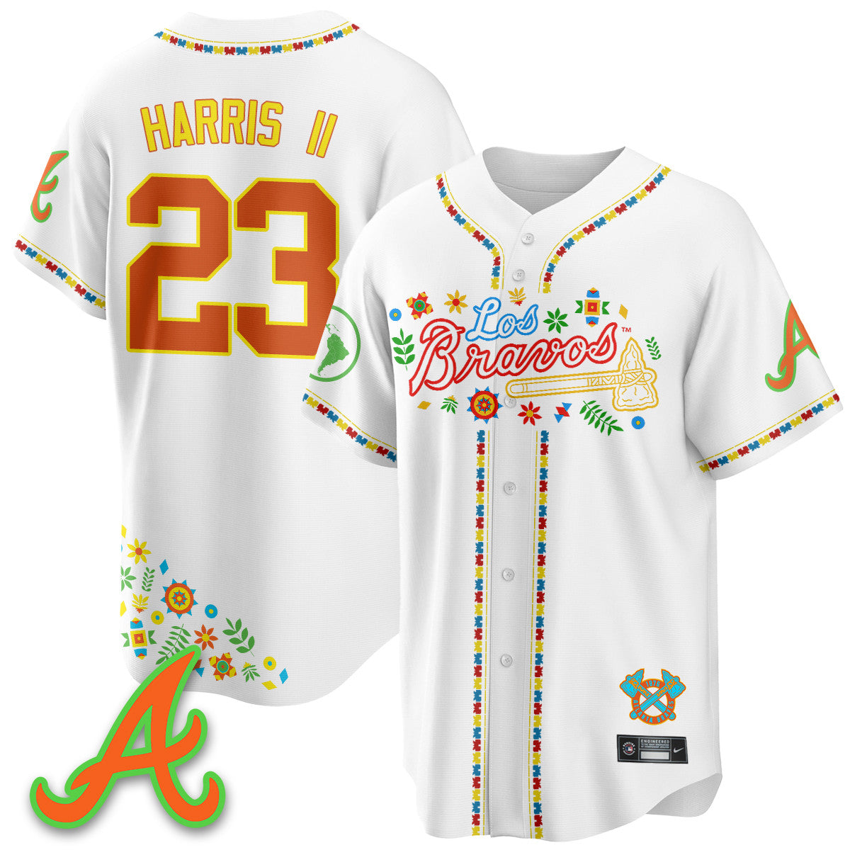 ATL 2025 "Los Bravos" Men Jersey - All Stitched