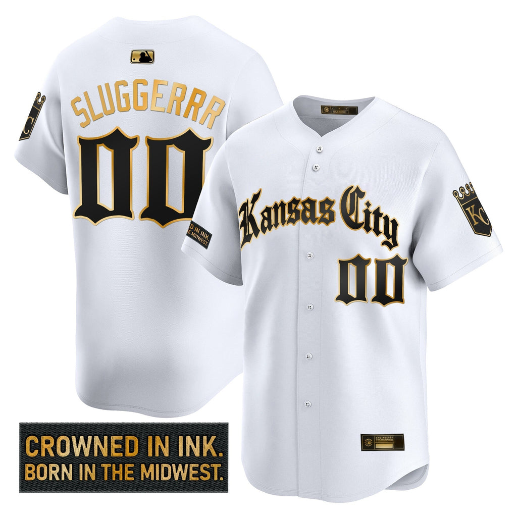 KC 'Gothic Crown Edition' Gold Vapor Premier Limited Jersey - All Stitched