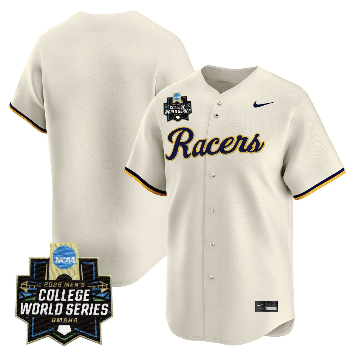 Murray State Racers 2025 World Series Vapor Premier Limited Jersey - All Stitched