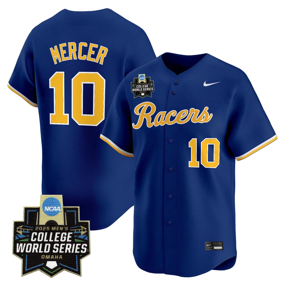 Murray State Racers 2025 World Series Vapor Premier Limited Jersey - All Stitched