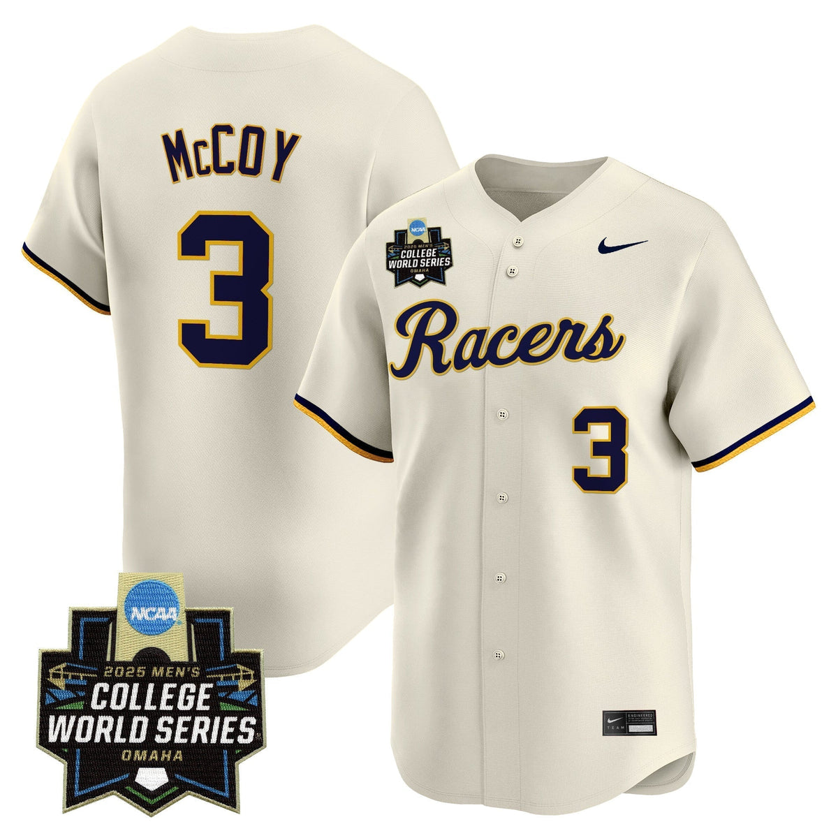 Murray State Racers 2025 World Series Vapor Premier Limited Jersey - All Stitched