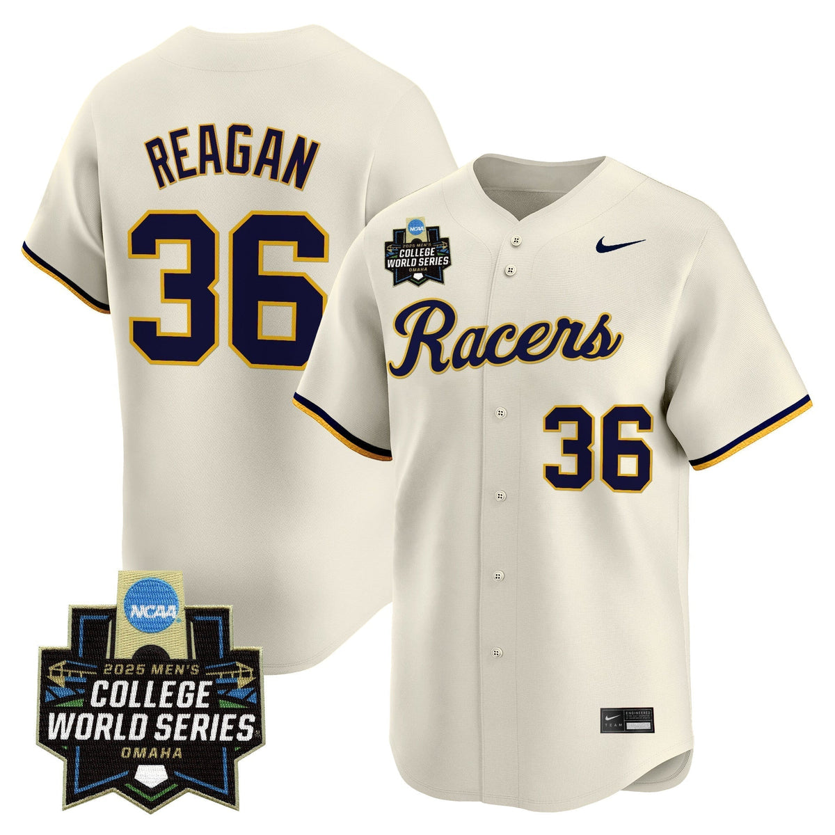 Murray State Racers 2025 World Series Vapor Premier Limited Jersey - All Stitched