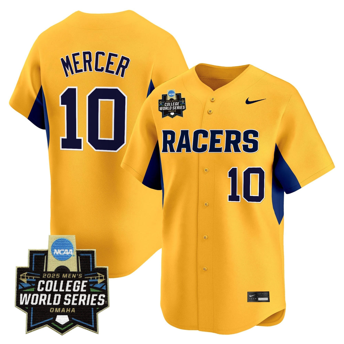 Murray State Racers 2025 World Series Vapor Premier Limited Jersey - All Stitched