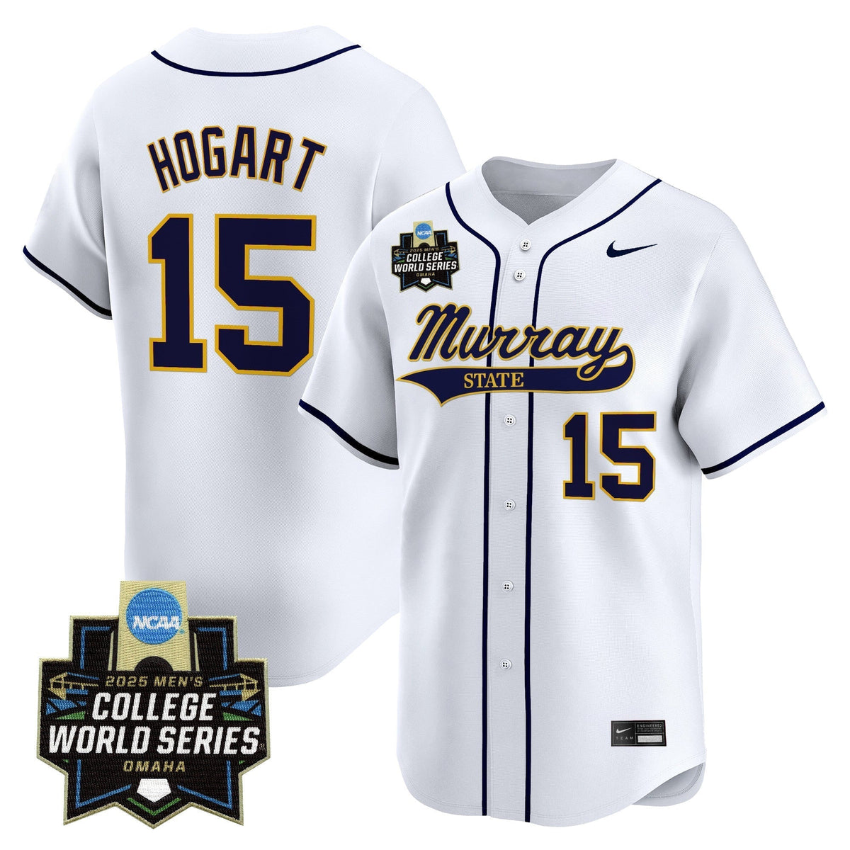 Murray State Racers 2025 World Series Vapor Premier Limited Jersey - All Stitched