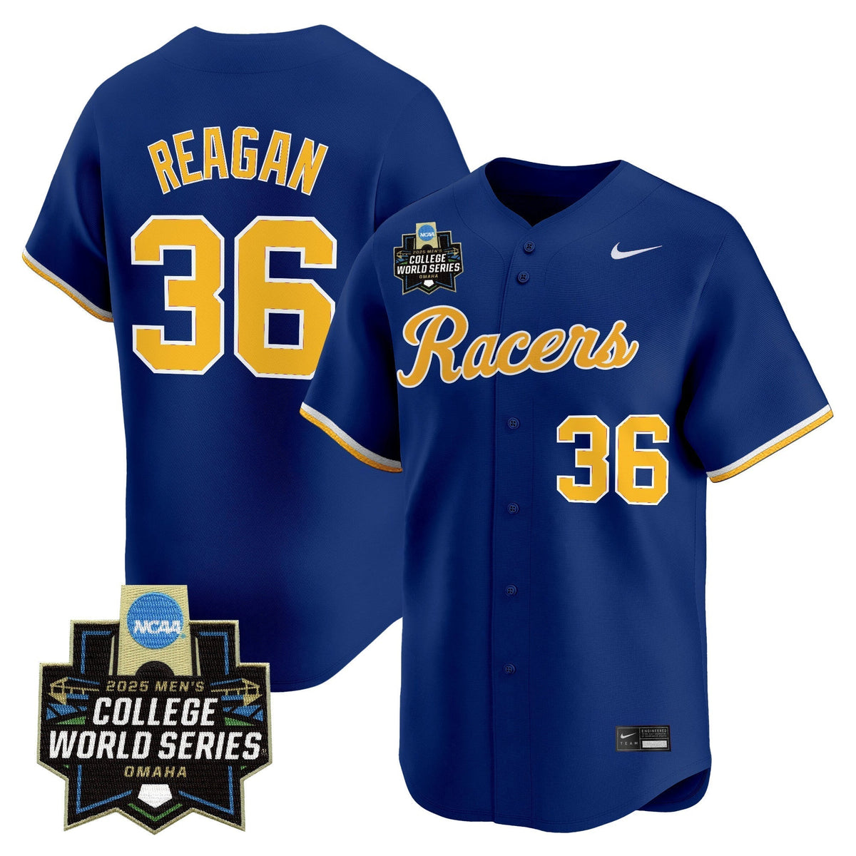 Murray State Racers 2025 World Series Vapor Premier Limited Jersey - All Stitched