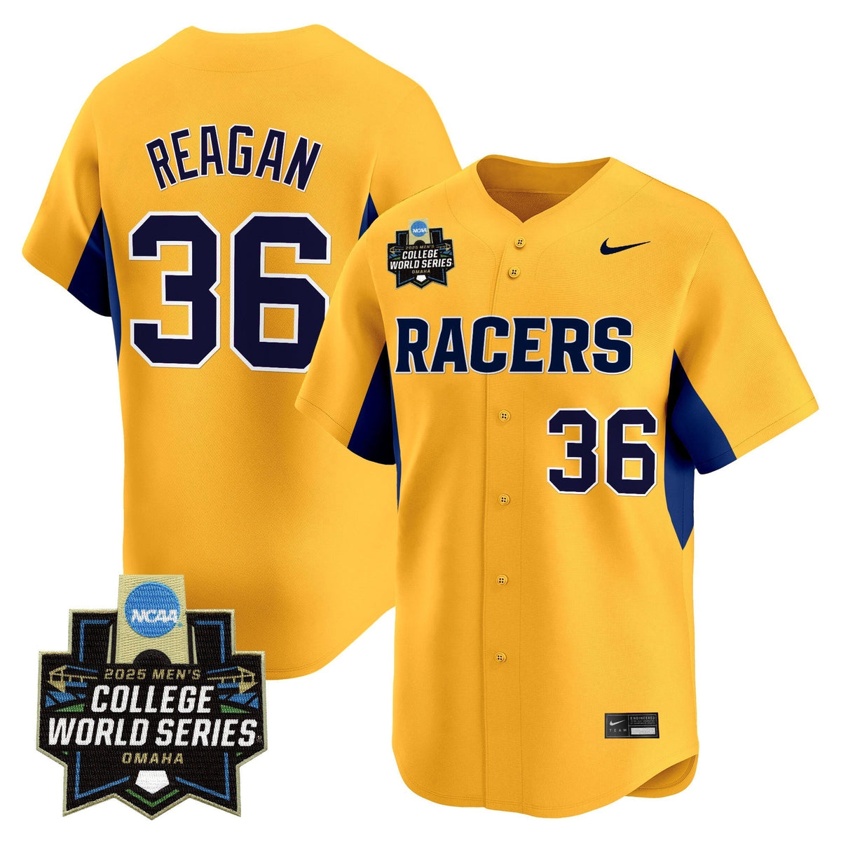 Murray State Racers 2025 World Series Vapor Premier Limited Jersey - All Stitched