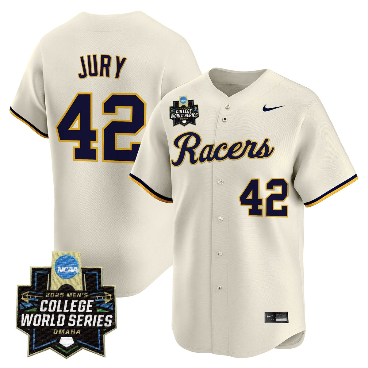 Murray State Racers 2025 World Series Vapor Premier Limited Jersey - All Stitched