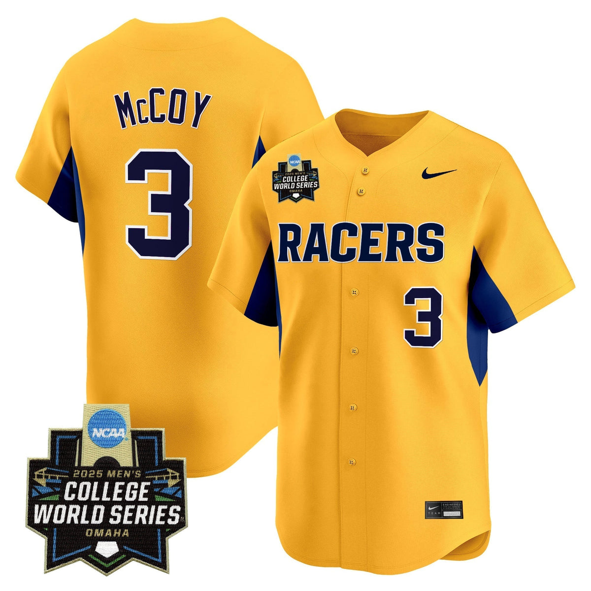 Murray State Racers 2025 World Series Vapor Premier Limited Jersey - All Stitched