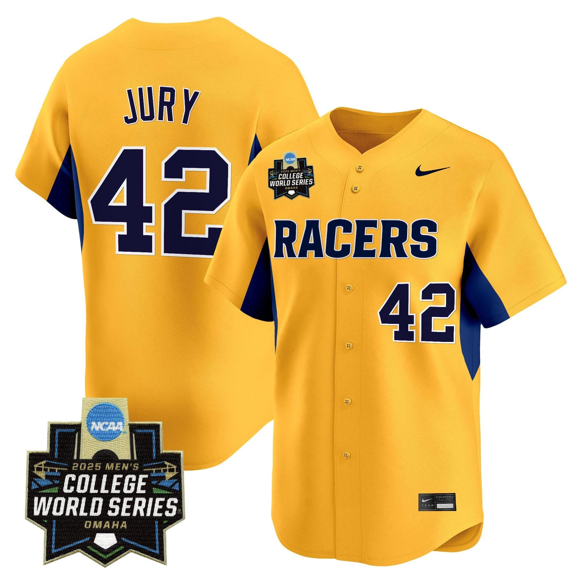 Murray State Racers 2025 World Series Vapor Premier Limited Jersey - All Stitched