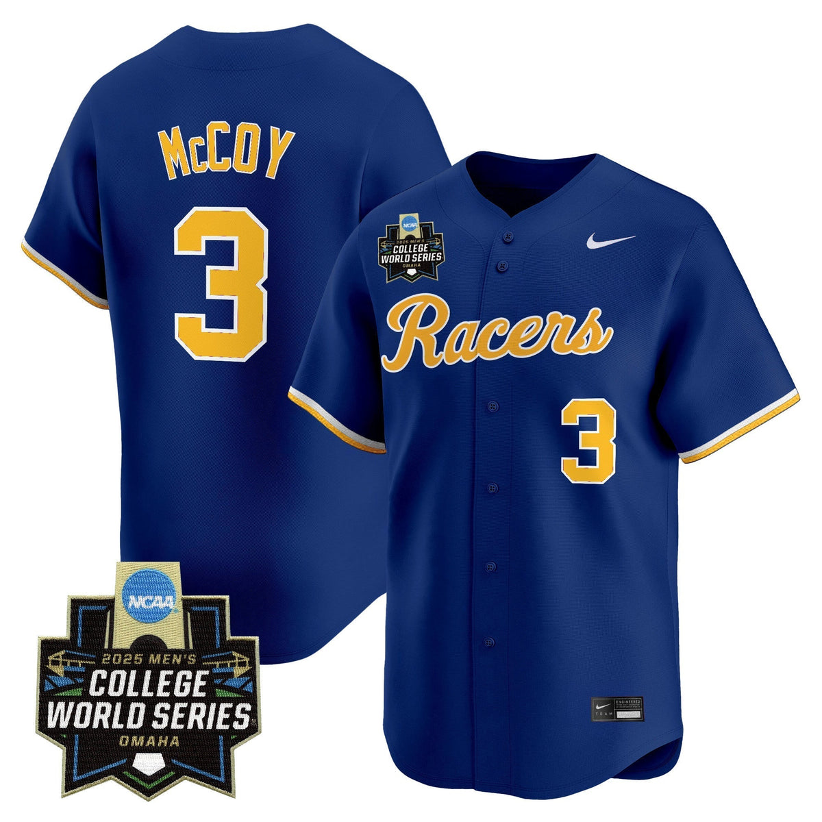 Murray State Racers 2025 World Series Vapor Premier Limited Jersey - All Stitched