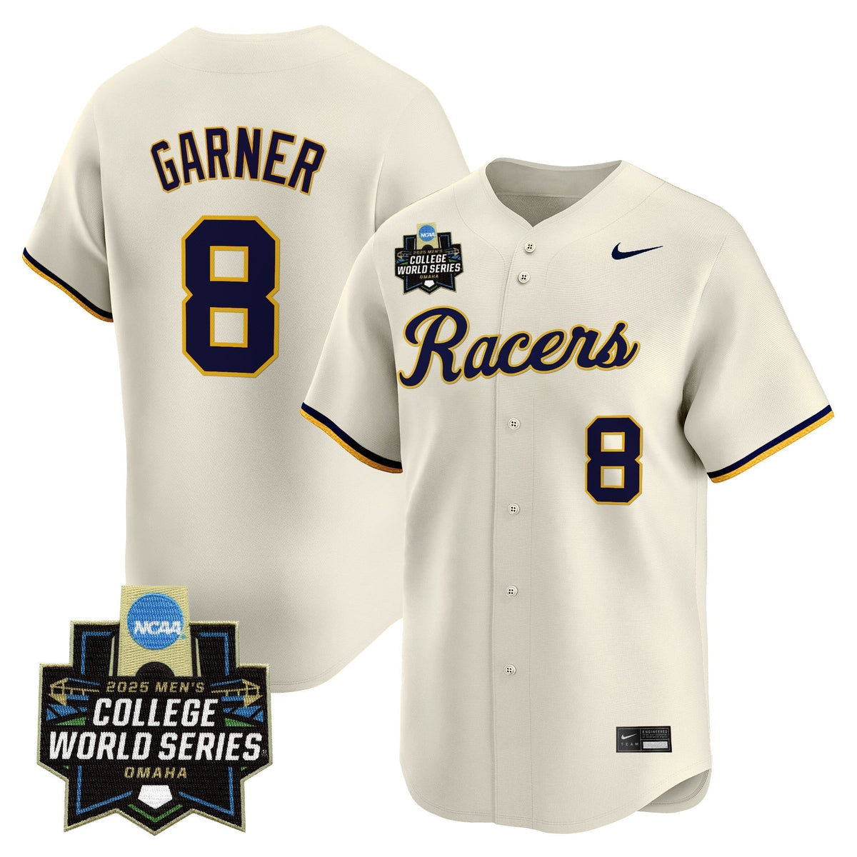 Murray State Racers 2025 World Series Vapor Premier Limited Jersey - All Stitched