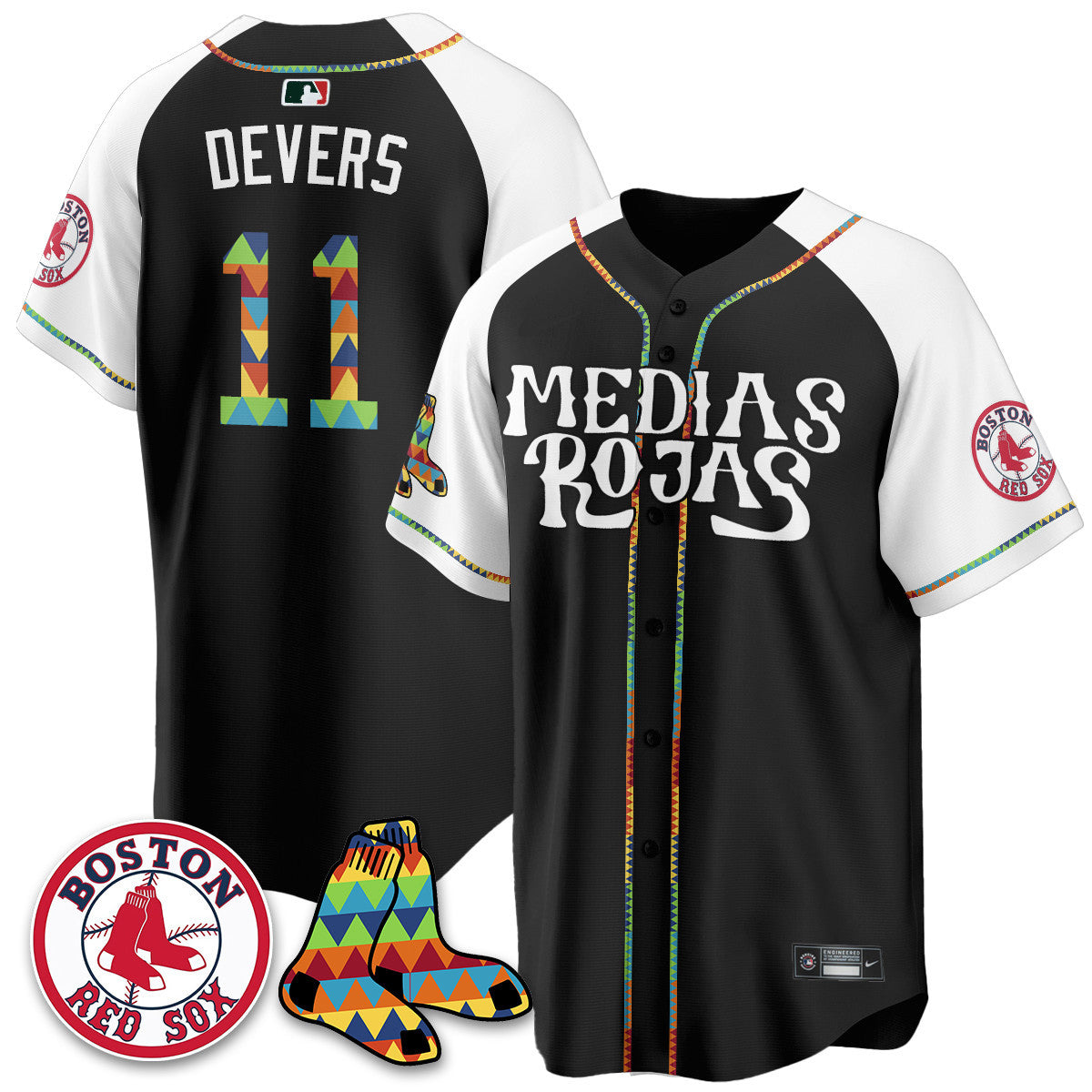 BOS "Medias Rojas" Limited Jersey - All Stitched