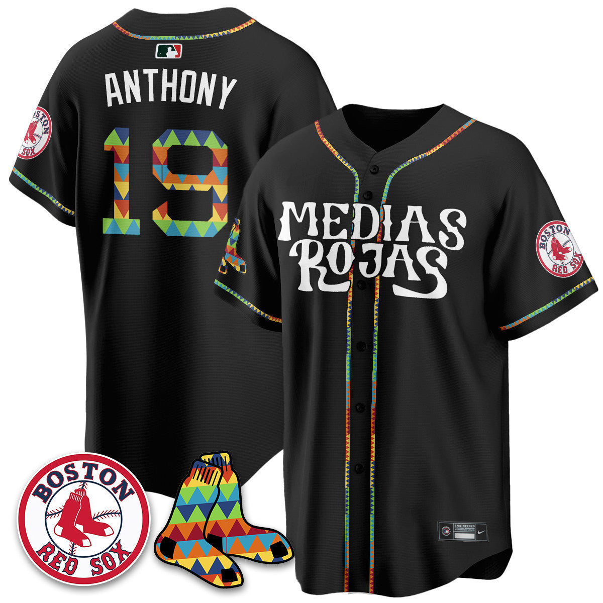 BOS "Medias Rojas" Limited Jersey - All Stitched