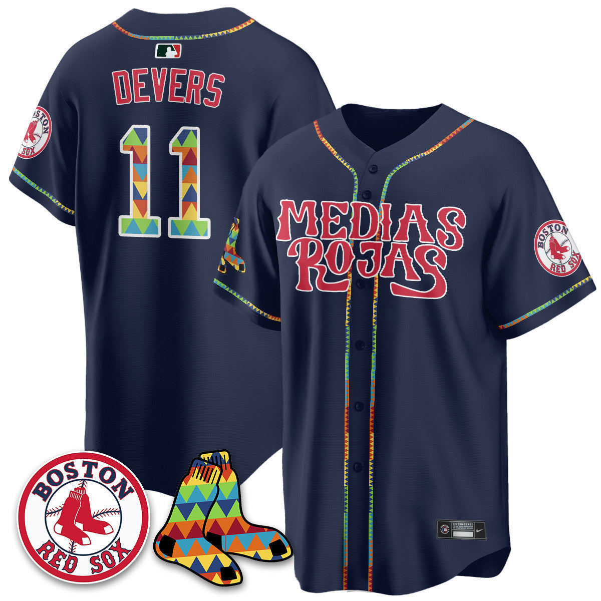 BOS "Medias Rojas" Limited Jersey - All Stitched