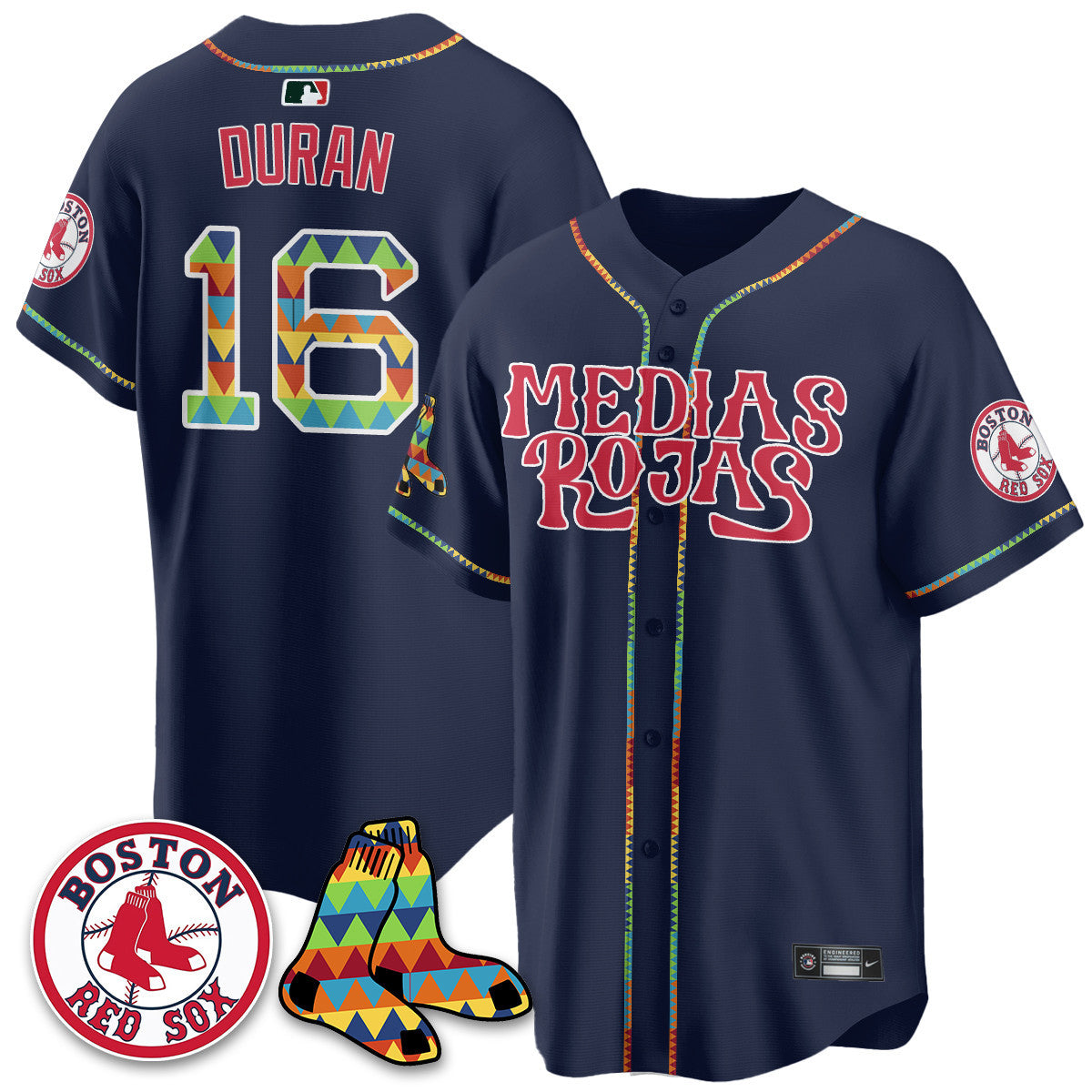 BOS "Medias Rojas" Limited Jersey - All Stitched