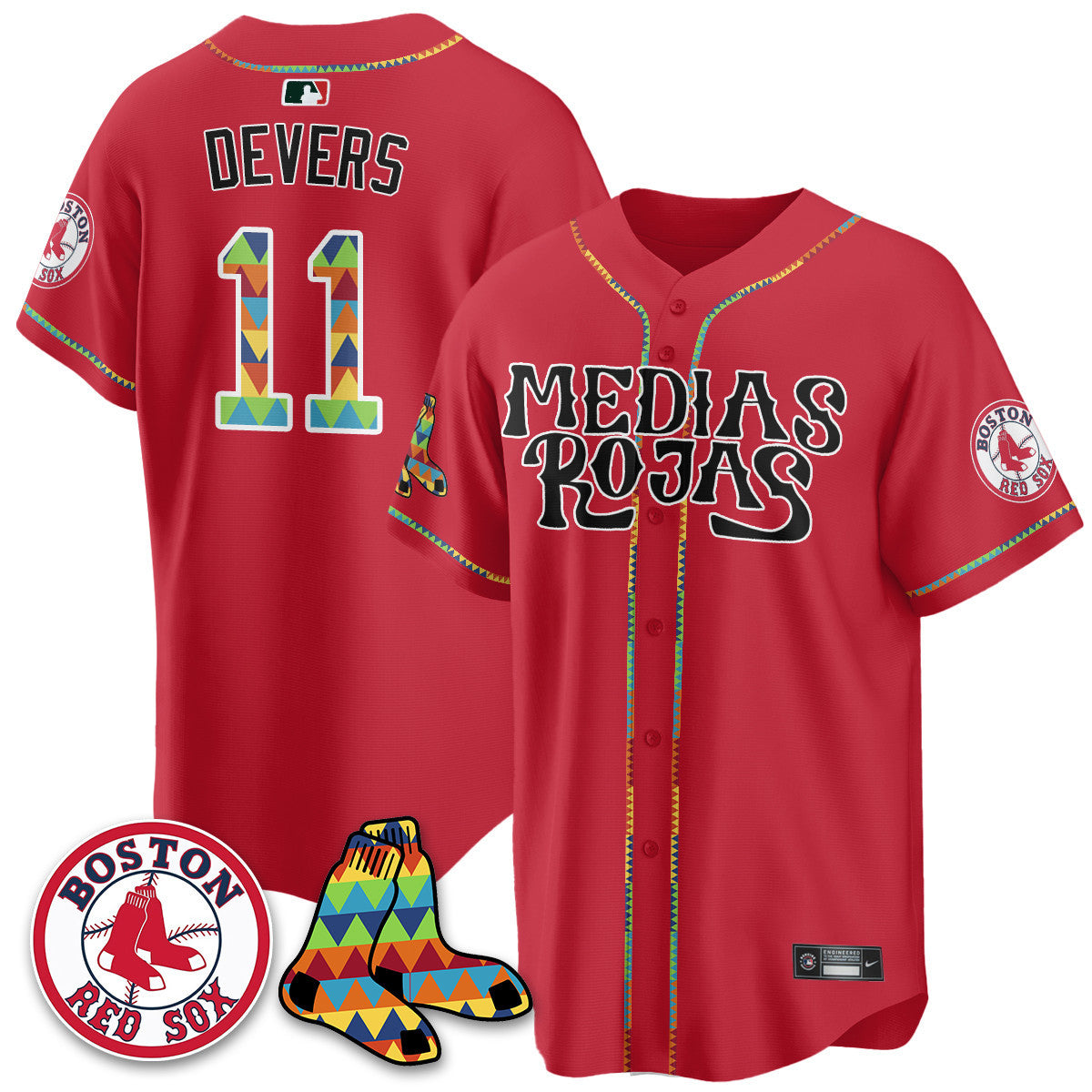 BOS "Medias Rojas" Limited Jersey - All Stitched