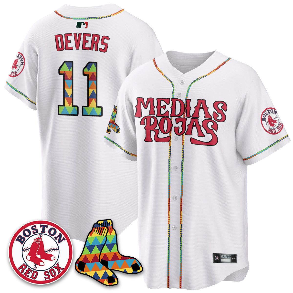 BOS "Medias Rojas" Limited Jersey - All Stitched