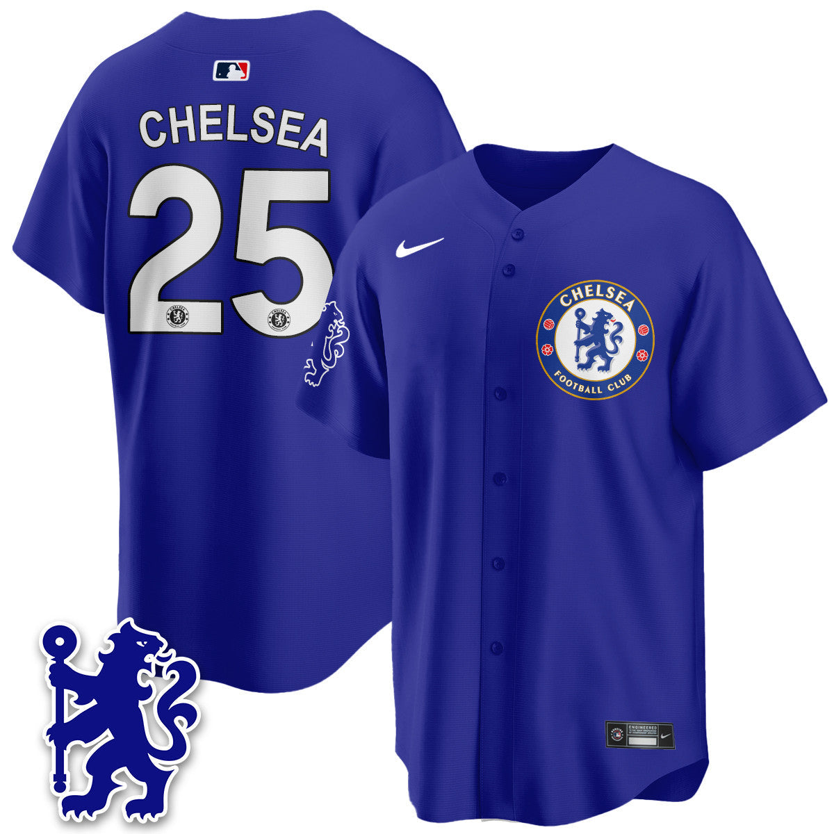 Chelsea 2025 Soccer x Baseball Limited Men Jersey - All Stitched