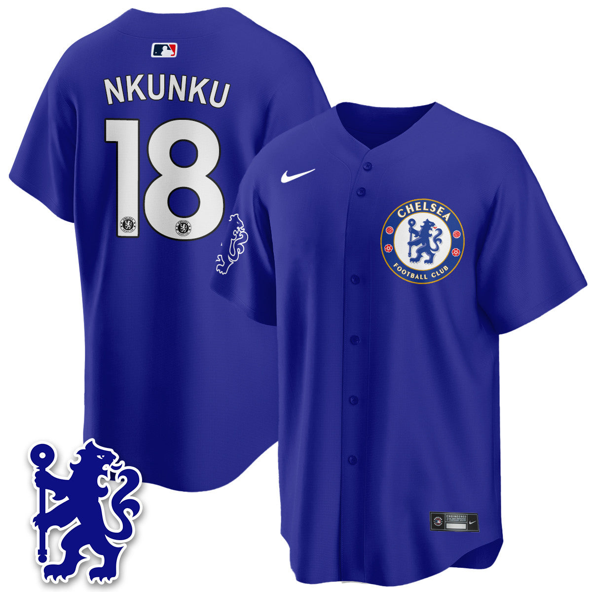 Chelsea 2025 Soccer x Baseball Limited Men Jersey - All Stitched