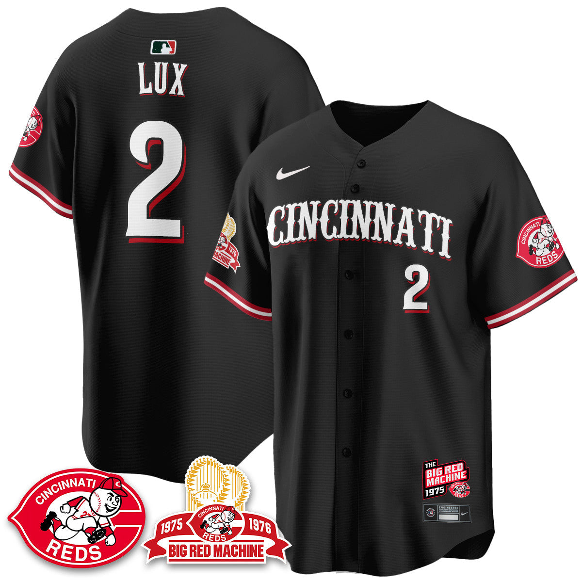 CIN Big Red Machine 50th Anniversary Men Jersey - All Stitched