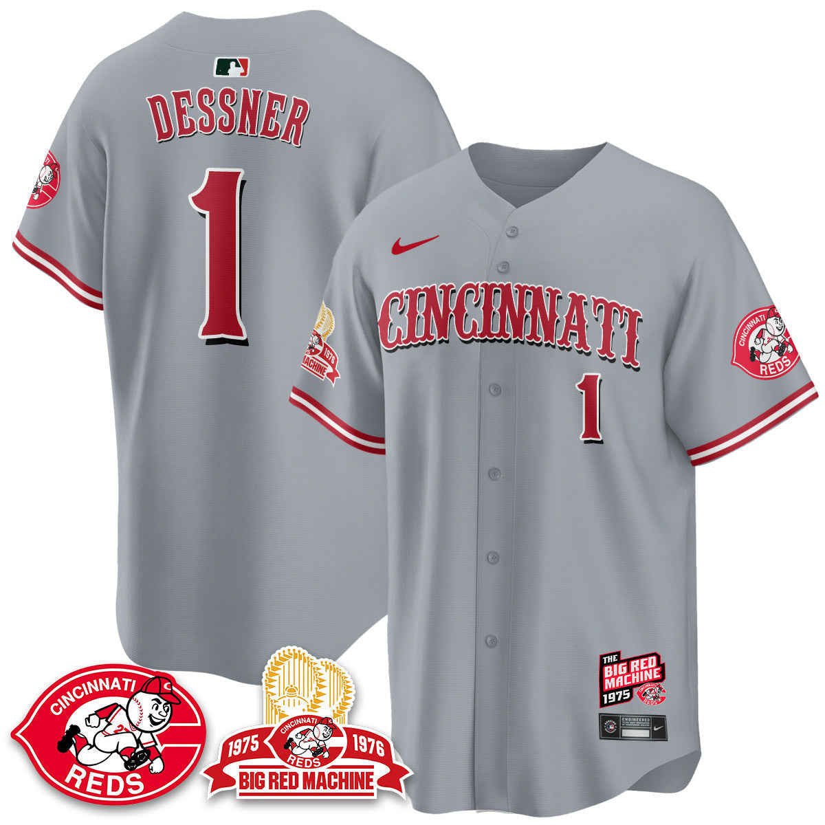 CIN Big Red Machine 50th Anniversary Jersey - All Stitched