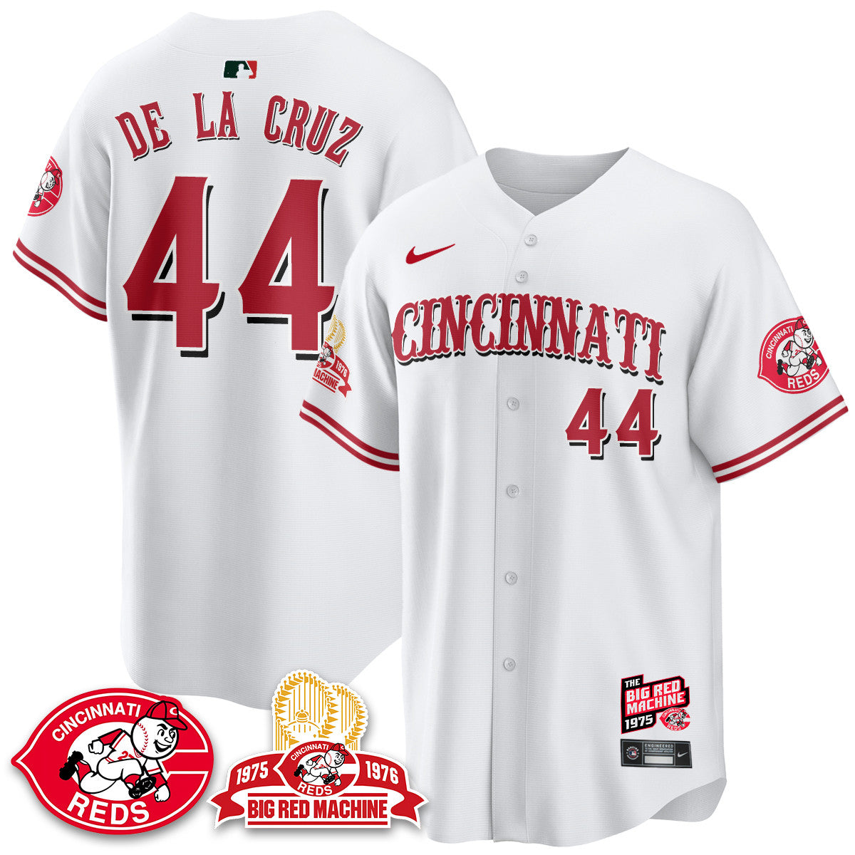 CIN Big Red Machine 50th Anniversary Jersey - All Stitched
