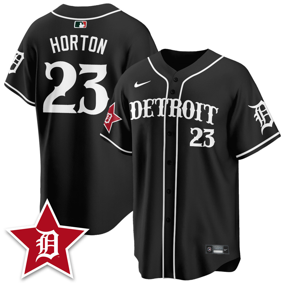 DET Black In Baseball Style Limited Men Jersey - All Stitched