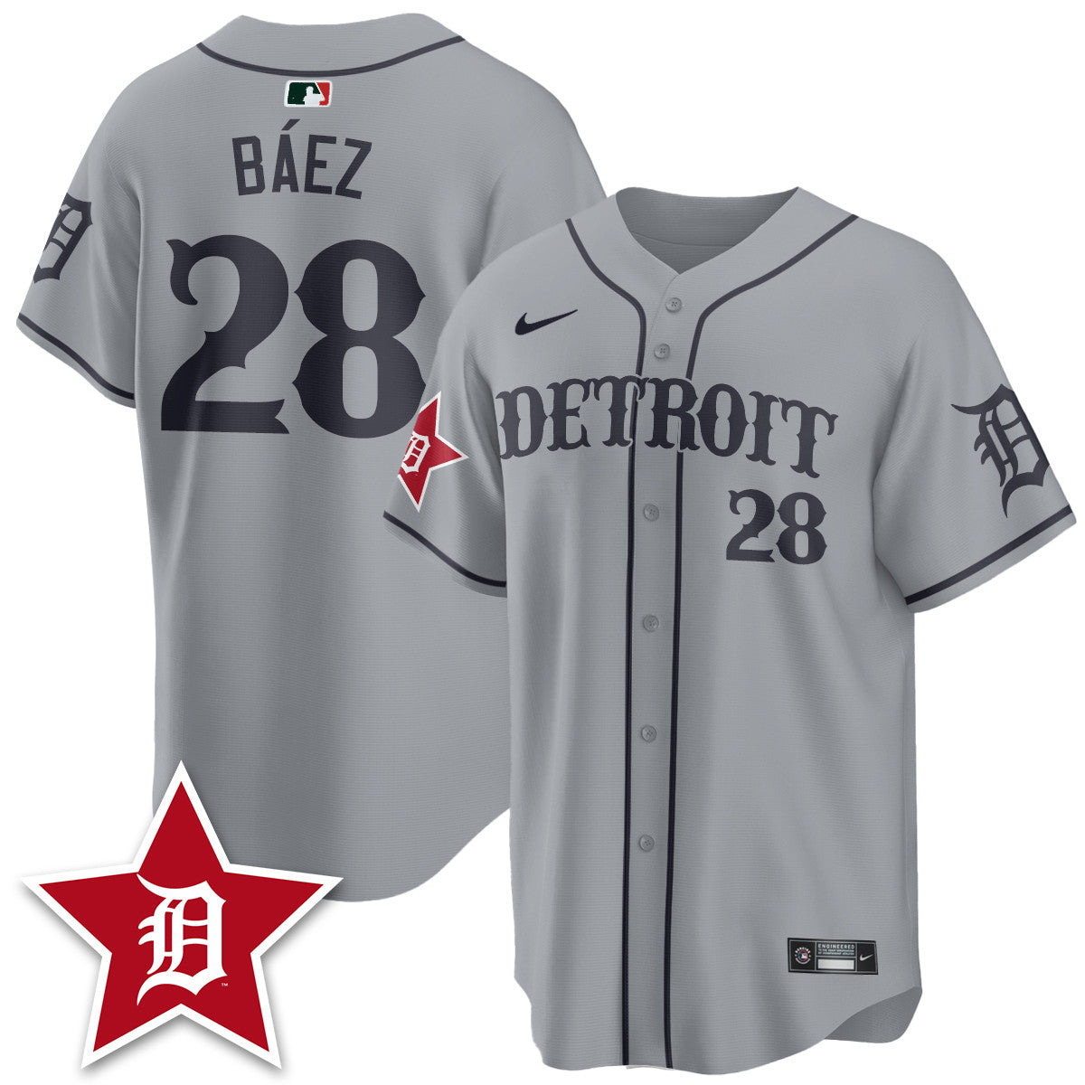 DET Black In Baseball Style Limited Men Jersey - All Stitched