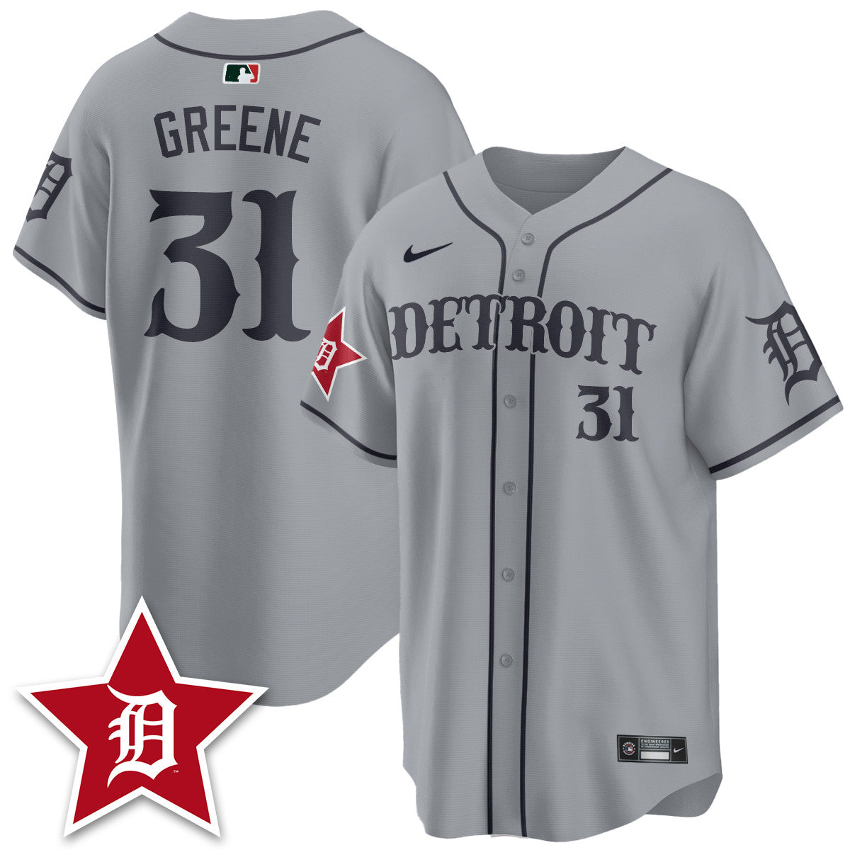 DET Black In Baseball Style Limited Men Jersey - All Stitched