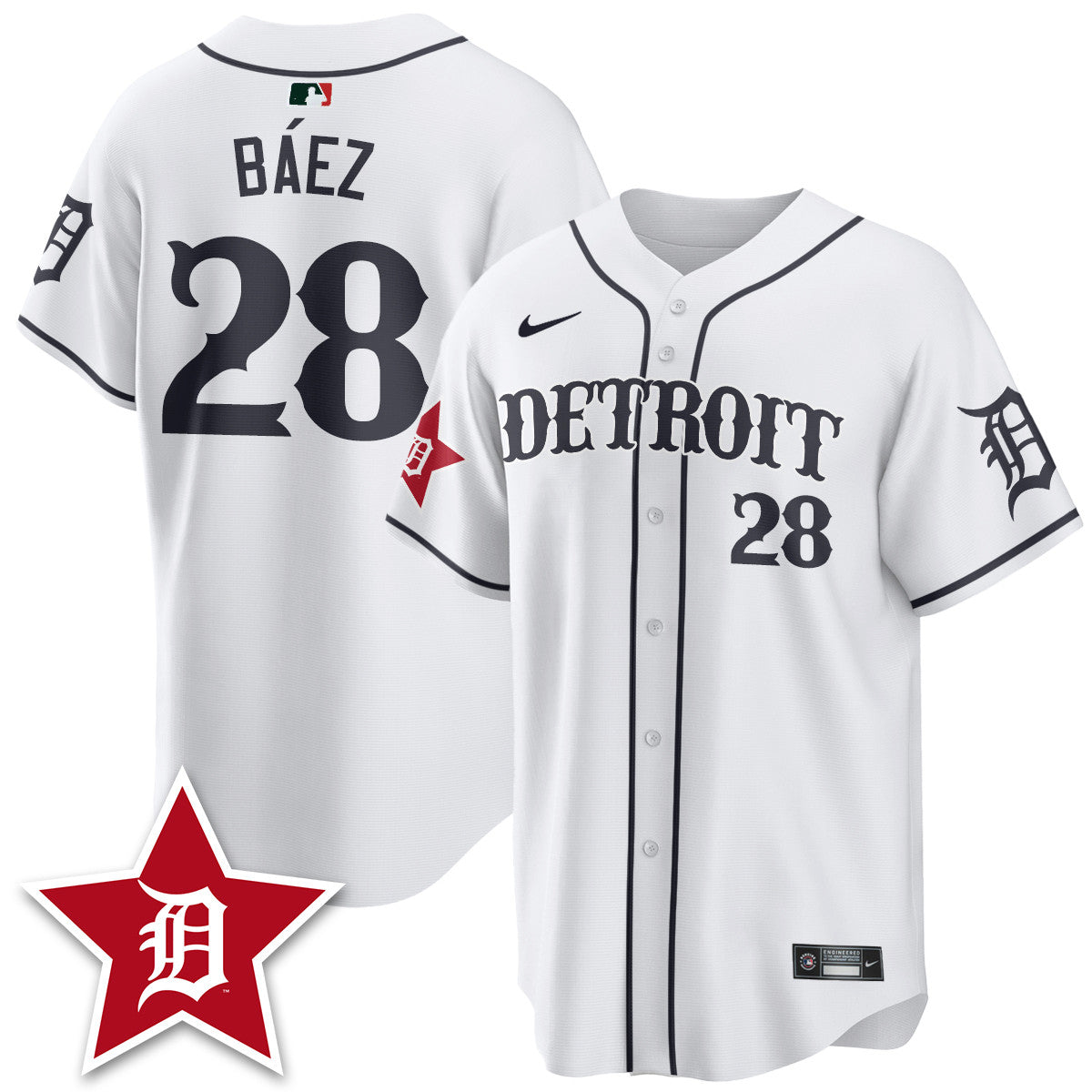 DET Black In Baseball Style Limited Jersey - All Stitched